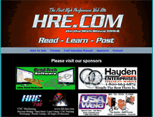Tablet Screenshot of hre.com